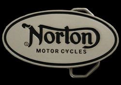 Custom Made Oval Buckle For Norton